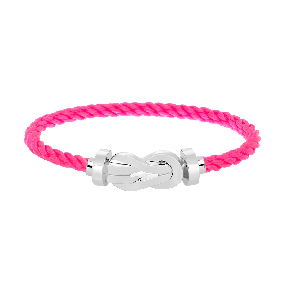 [AURORA]チャンス ラージ 8桁バックル ダイヤモンドなしブレスレット シルバー