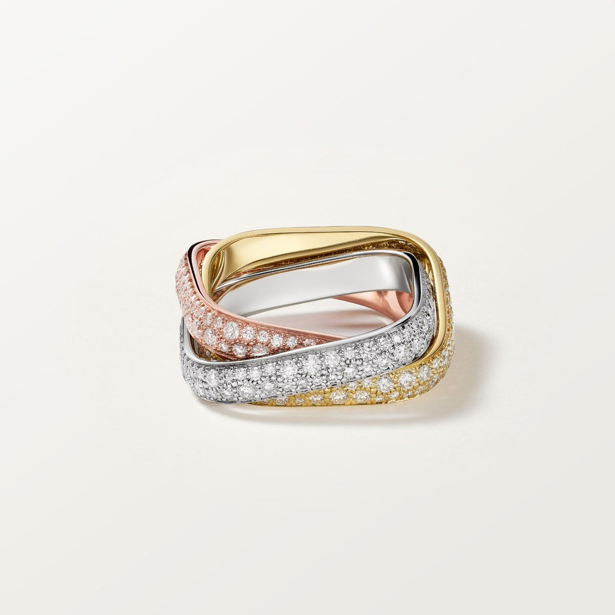 [AURORA]TRINITY 3.5MM CUSHION RING COLLECTION