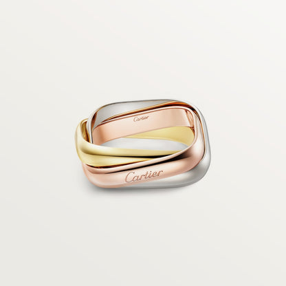 [AURORA]TRINITY 3.5MM CUSHION RING COLLECTION