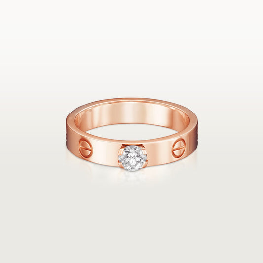 [AURORA]LOVE RING 3.6MM 1 BIG DIAMOND