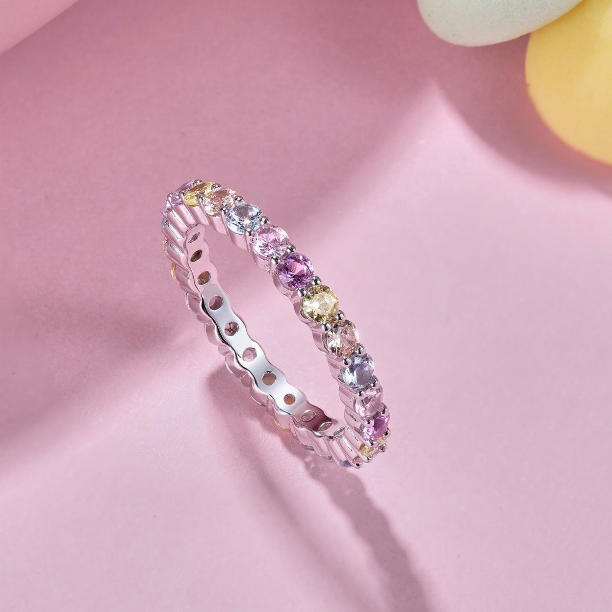 [AURORA]Dazzling Resplendent Round Cut Party Ring