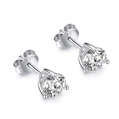[AURORA]Dainty Round Shape Earrings