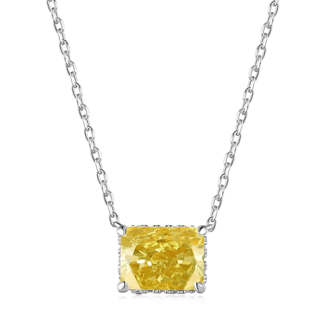 [AURORA]Luxurious Square Shape Colorful Necalack
