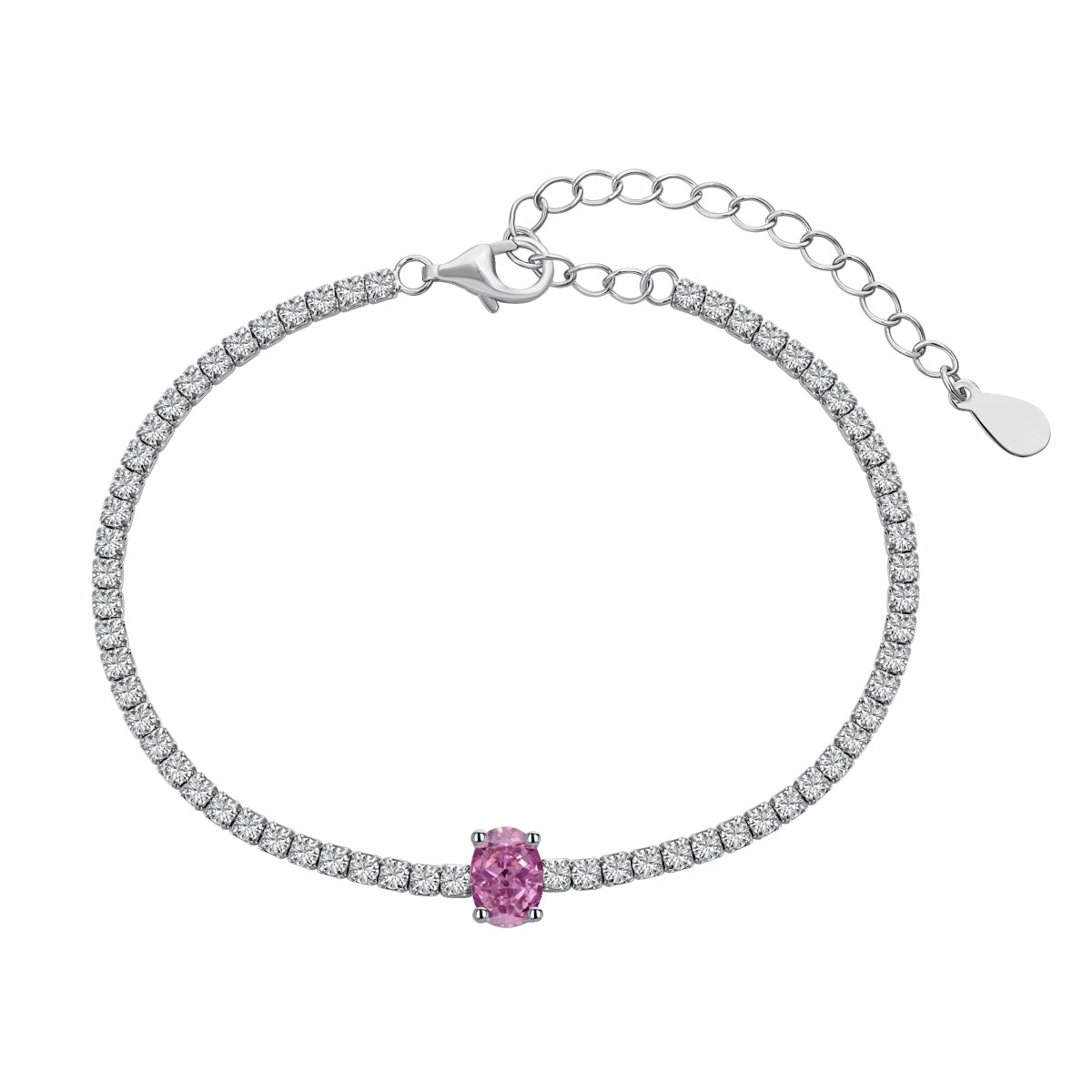 [AURORA]0.75 Carat Exquisite Oval Cut Daily Bracelet