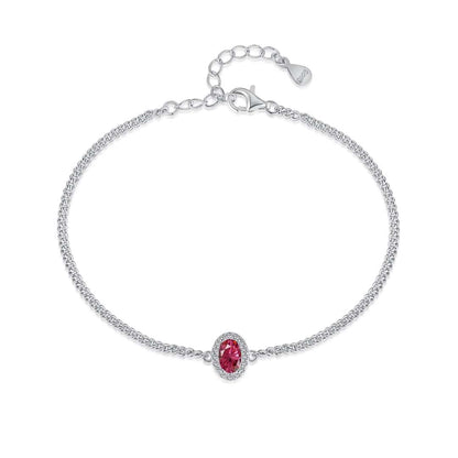 [AURORA]Exquisite Oval Shape Bracelet