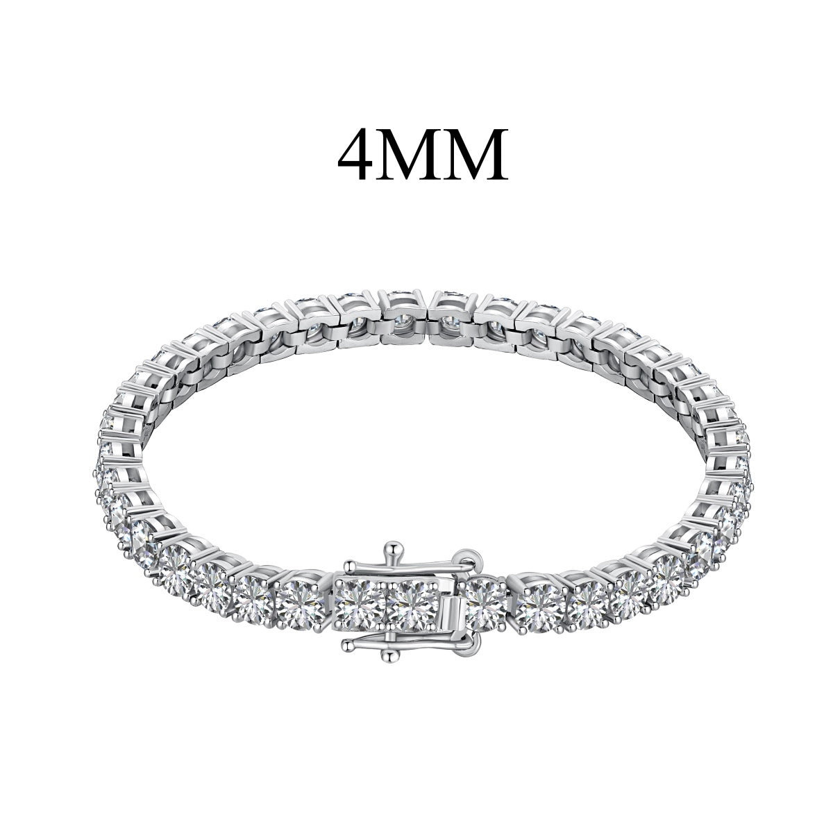 [AURORA]Radiant Colorful Round Cut Party Bracelet