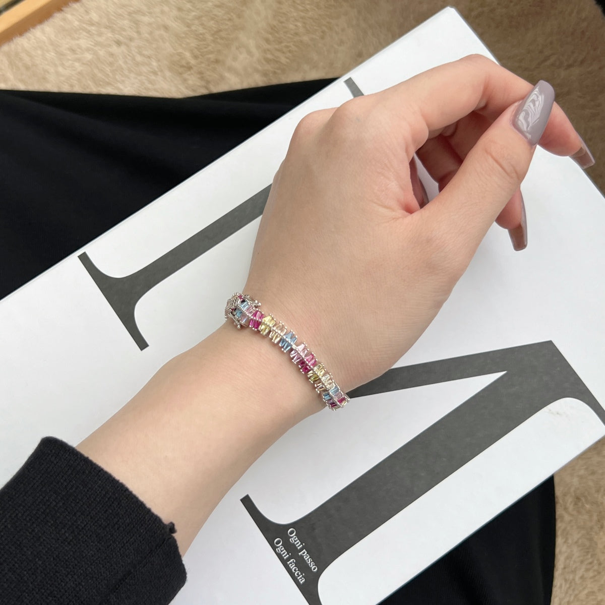 [AURORA]Sparkling Exquisite Multi Cut Party Bracelet