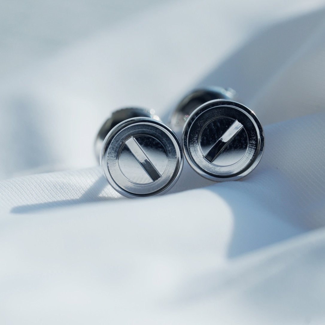 [AURORA]LOVE EARRINGS SILVER 10MM