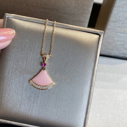 [AURORA]DREAM NECKLACE PINK OPAL