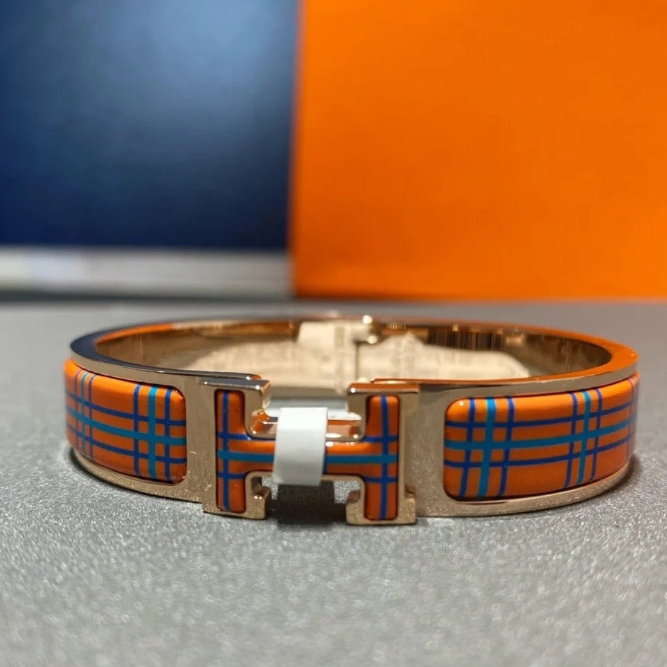 [AURORA]H タータンブレスレット 12mm
