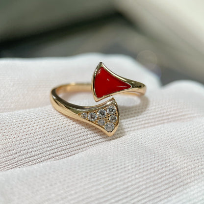 [AURORA]DREAM RING PINK GOLD DIAMOND