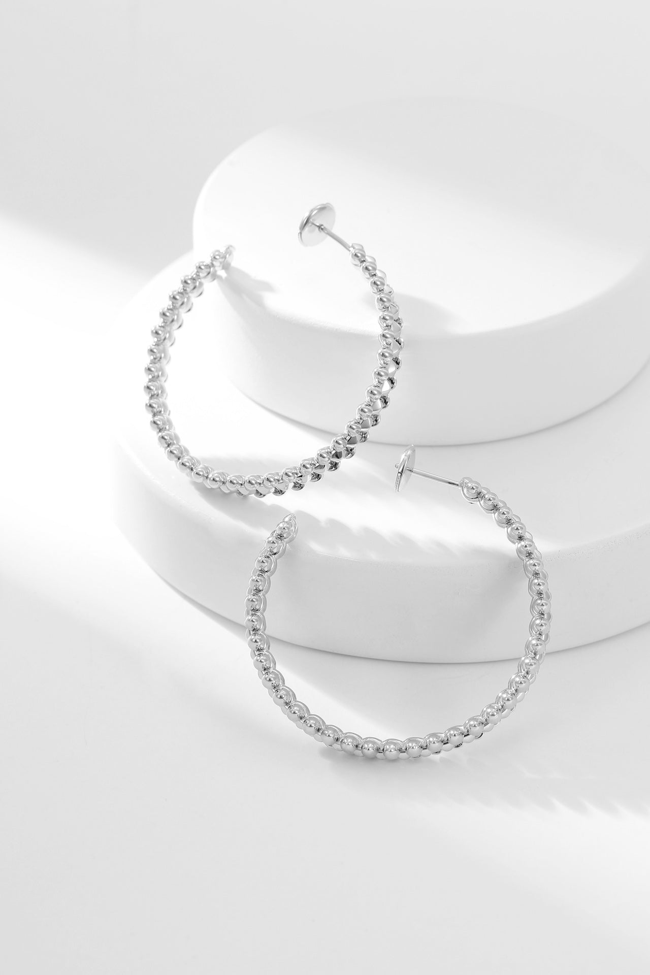 [AURORA]CLASH HOOP EARRINGS