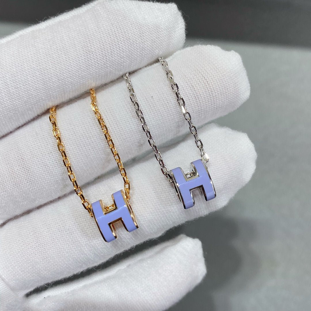 [AURORA]MINI POP H NECKLACE