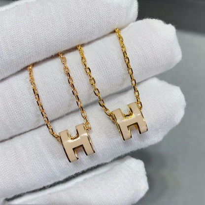 [AURORA]MINI POP H NECKLACE