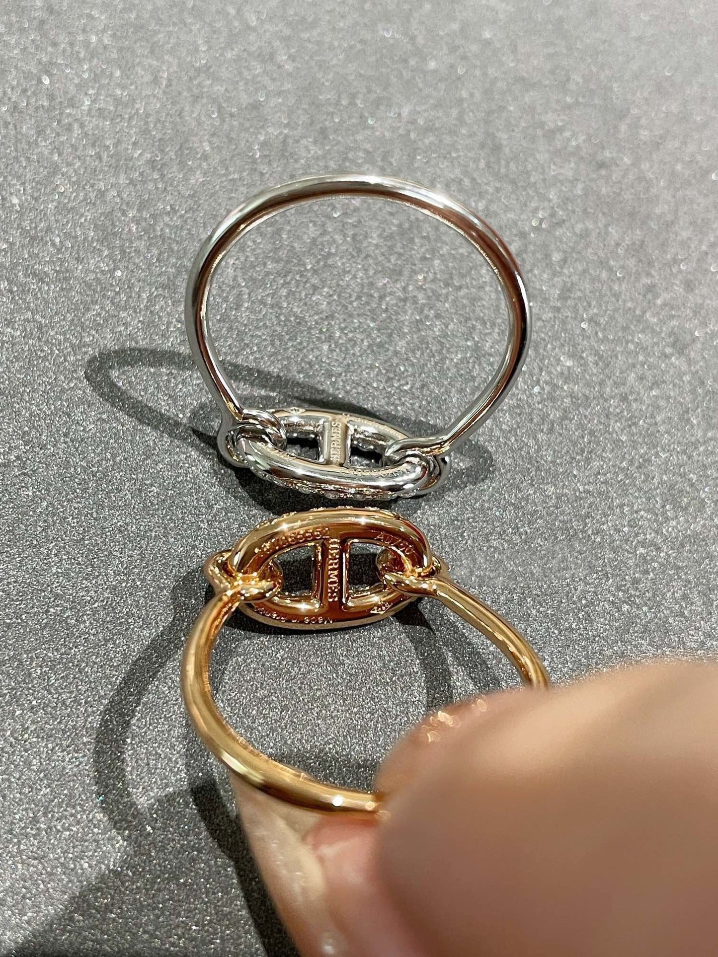 [AURORA]RONDE KLEINER DIAMANTRING