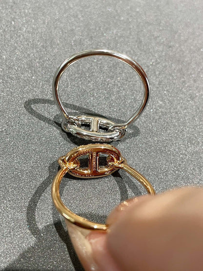 [AURORA]RONDE KLEINER DIAMANTRING