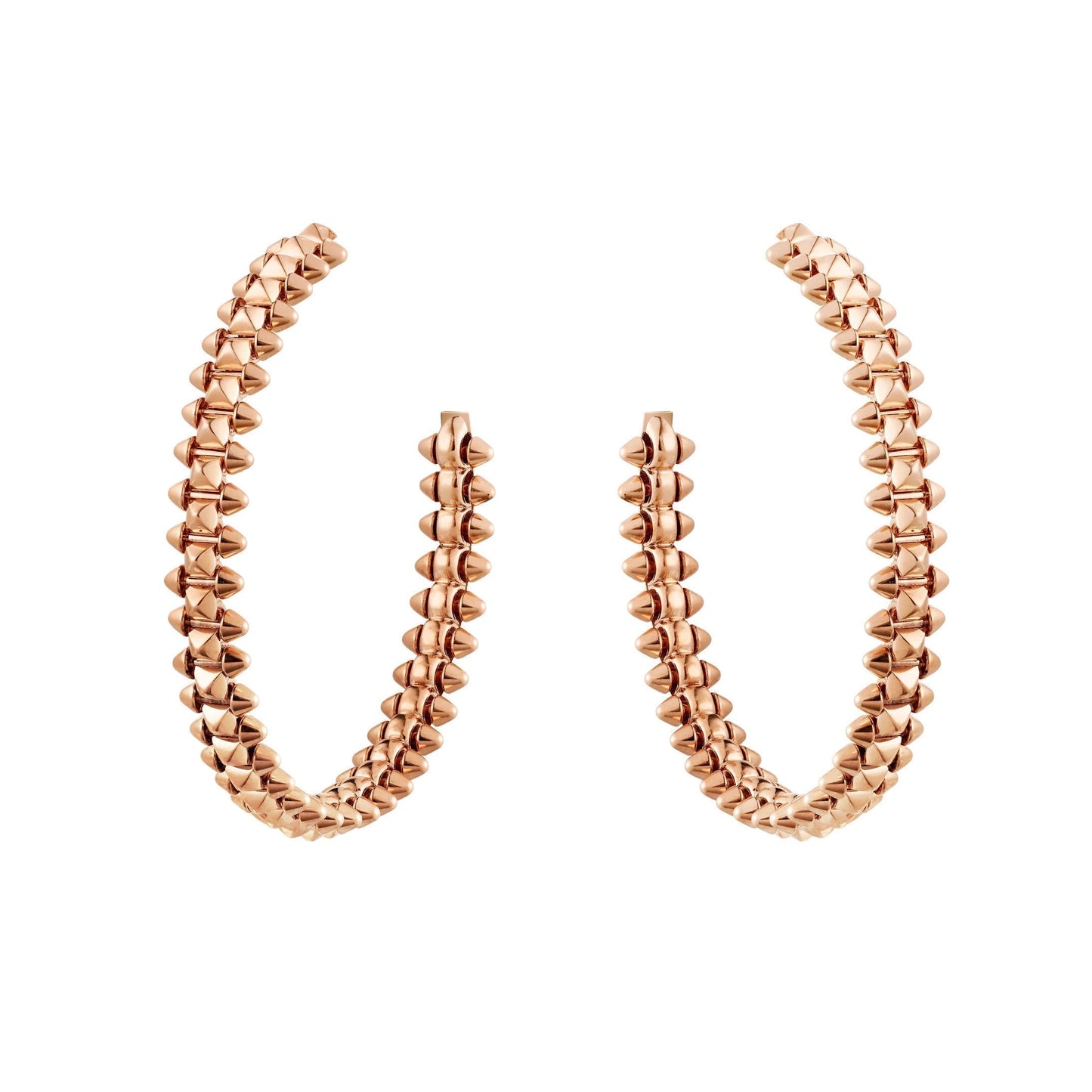 [AURORA]CLASH LARGE HOOP EARRINGS