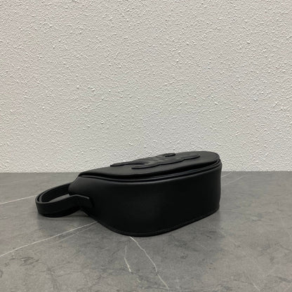 FOLCO CUIR TRIOMPHE 18 IN BLACK CALFSKIN