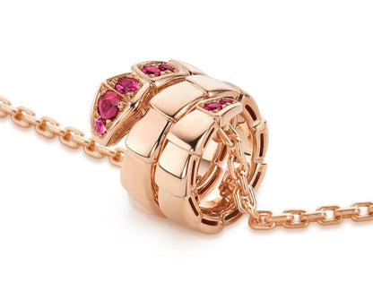 [AURORA]SERPENTI PEDANT NECKLACE