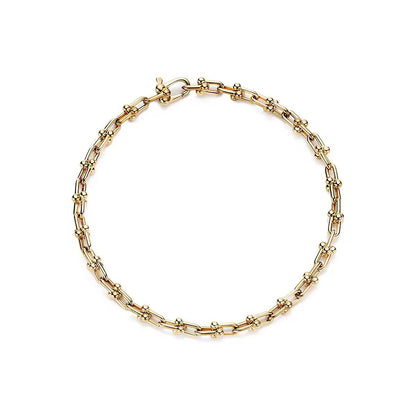 HARDWEAR U-SHAPED HORSESHOE BUCKLE NECKLACE MINI