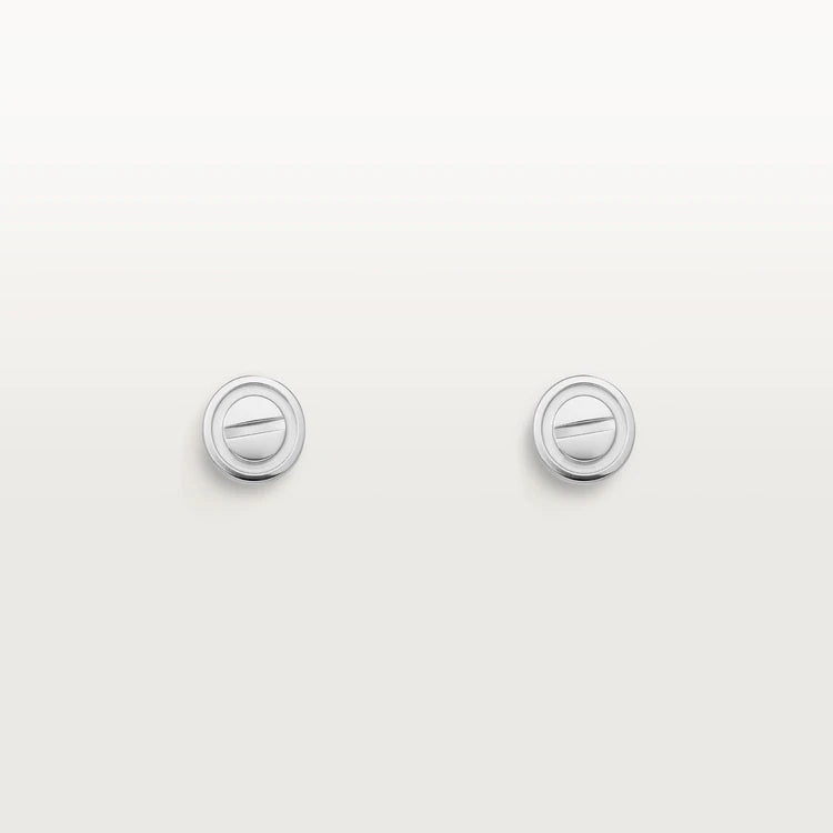 [AURORA]LOVE EARRINGS SILVER 10MM