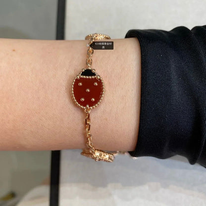 [basloveJW]Armband mit Glücksbringer-Motiv „Frühling“
