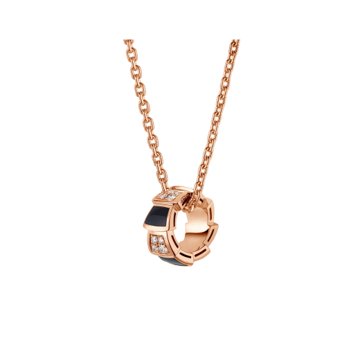 [AURORA]SERPENTI PEDANT DIAMOND NECKLACE