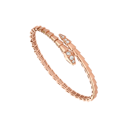 [AURORA]SERPENTI ARMBAND DIAMANTEN ROSÉGOLD