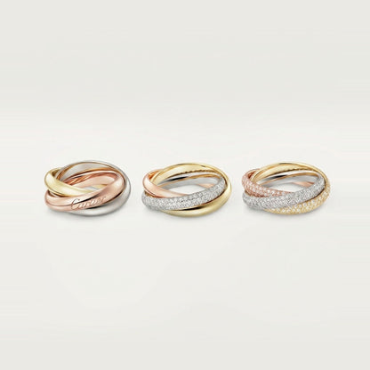 [AURORA]TRINITY 3.2MM RING COLLECTION