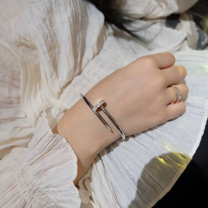 [AURORA]JUSTE BRACELET 3.5MM DIAMONDS