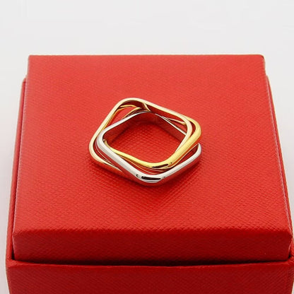 [AURORA]TRINITY 3.5MM CUSHION RING COLLECTION