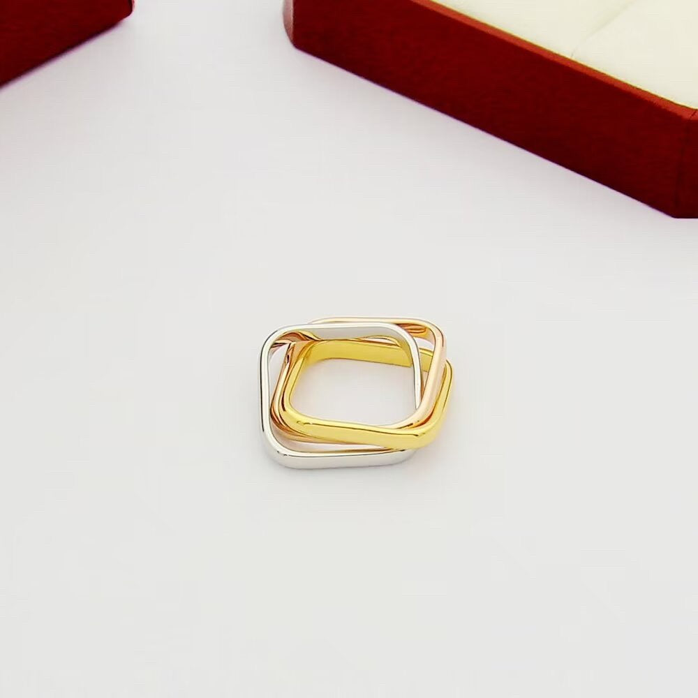 [AURORA]TRINITY 3.5MM CUSHION RING COLLECTION