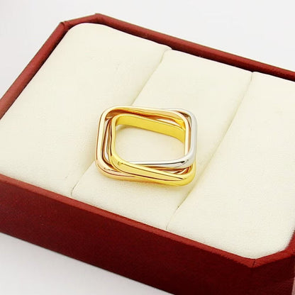 [AURORA]TRINITY 3.5MM CUSHION RING COLLECTION