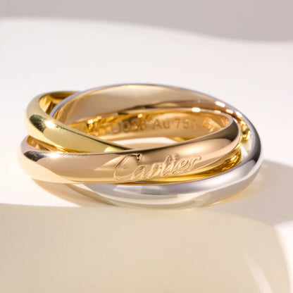 [AURORA]TRINITY 3.2MM RING COLLECTION