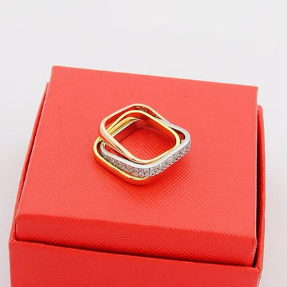 [AURORA]TRINITY 3.5MM CUSHION RING COLLECTION