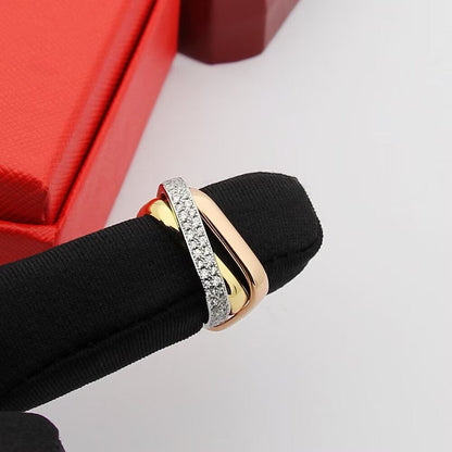 [AURORA]TRINITY 3.5MM CUSHION RING COLLECTION