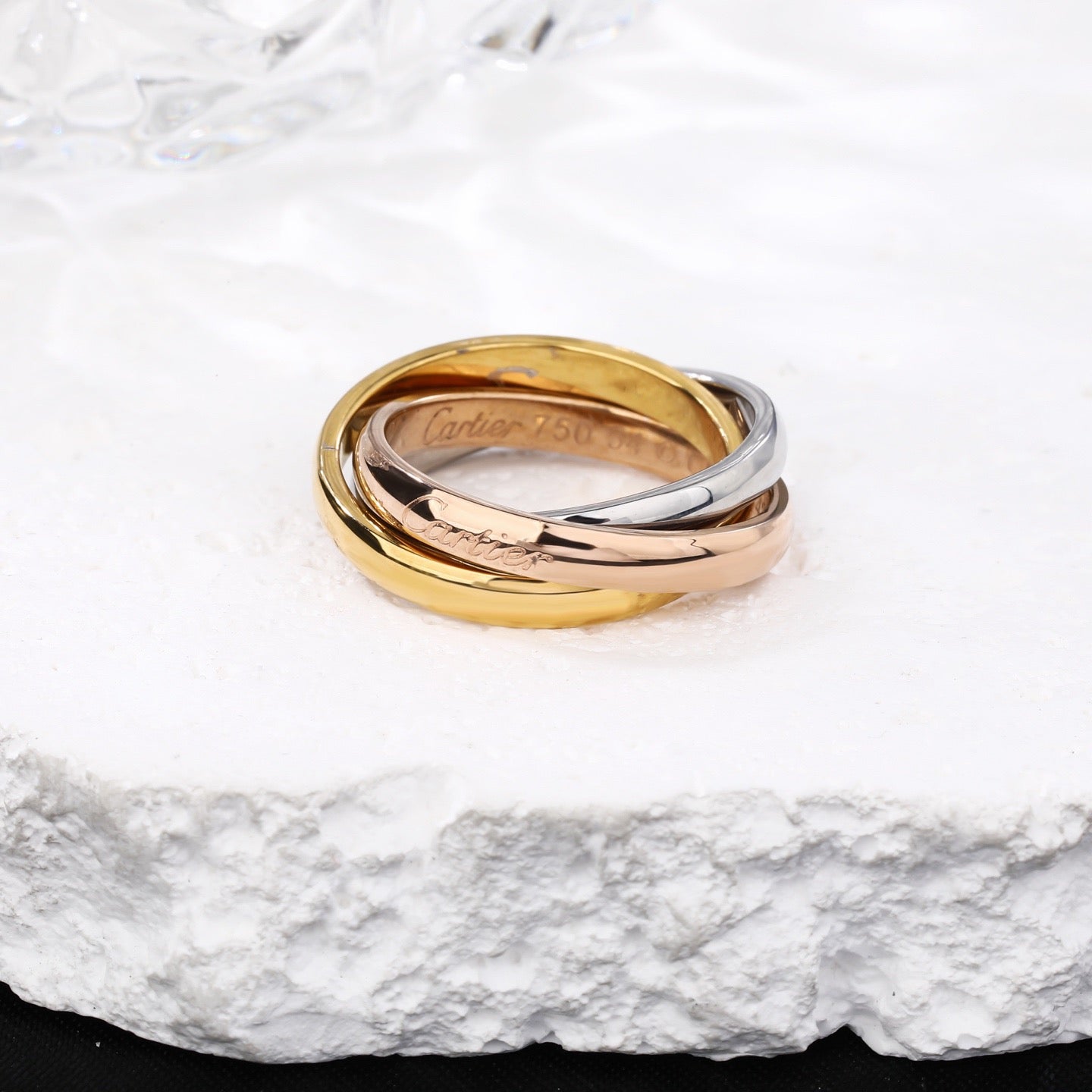 [AURORA]TRINITY 3.2MM RING COLLECTION