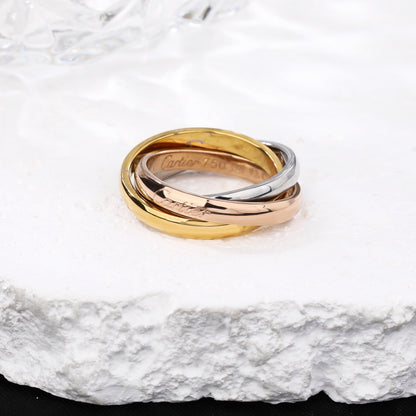 [AURORA]TRINITY 3.2MM RING COLLECTION