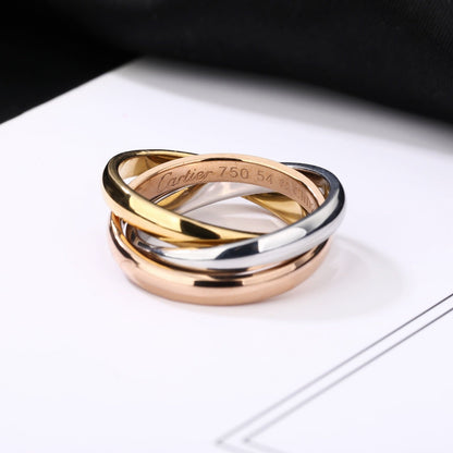 [AURORA]TRINITY 3.2MM RING COLLECTION