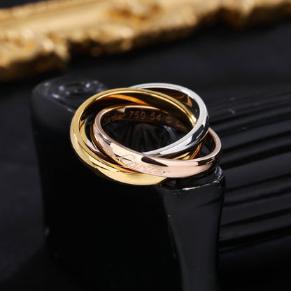 [AURORA]TRINITY 3.2MM RING COLLECTION