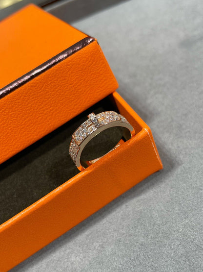 [AURORA]KELLY ROSÉGOLD-DIAMANTRING