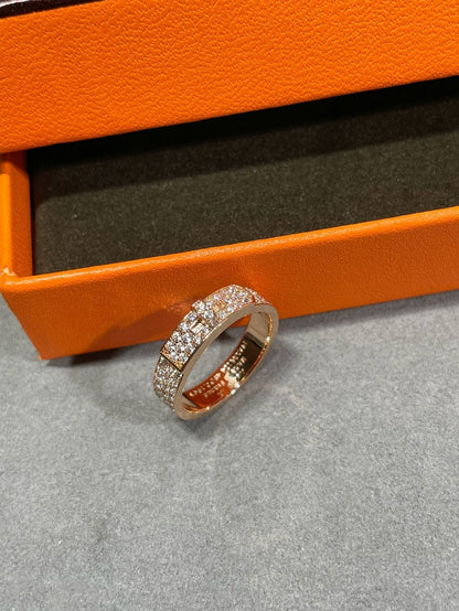 [AURORA]KELLY ROSÉGOLD-DIAMANTRING