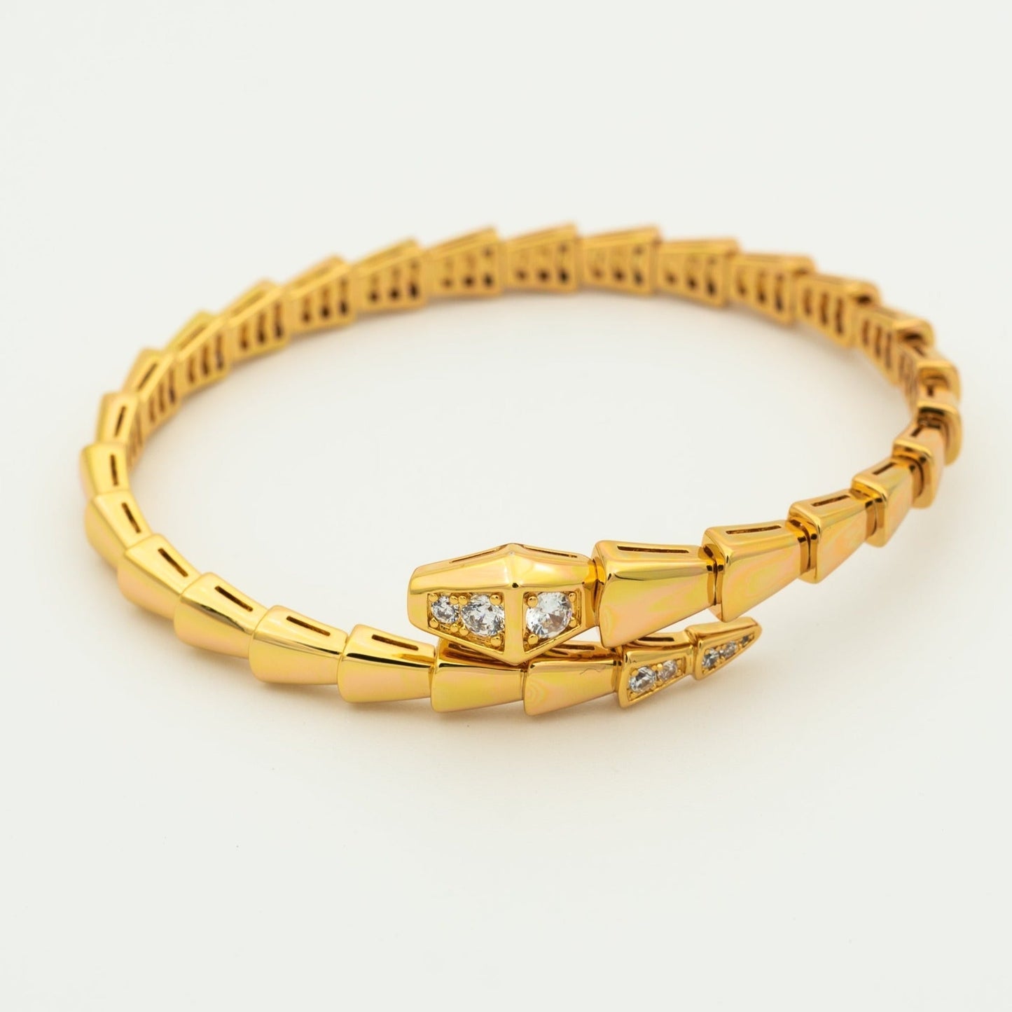 [AURORA]SERPENTI-ARMBAND MIT DIAMANTEN
