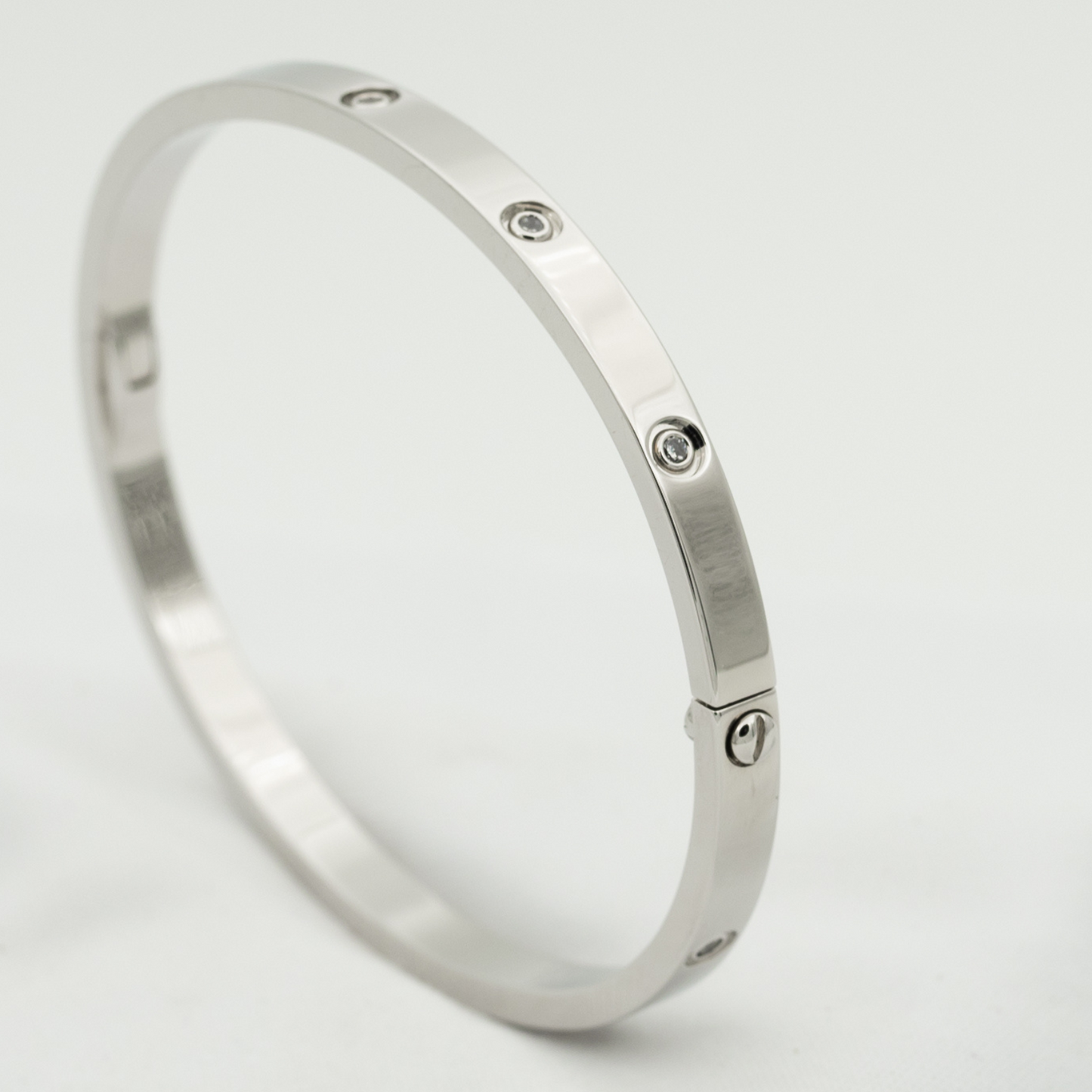[AURORA]LIEBESARMBAND 3,65 MM 10 DIAMANTEN