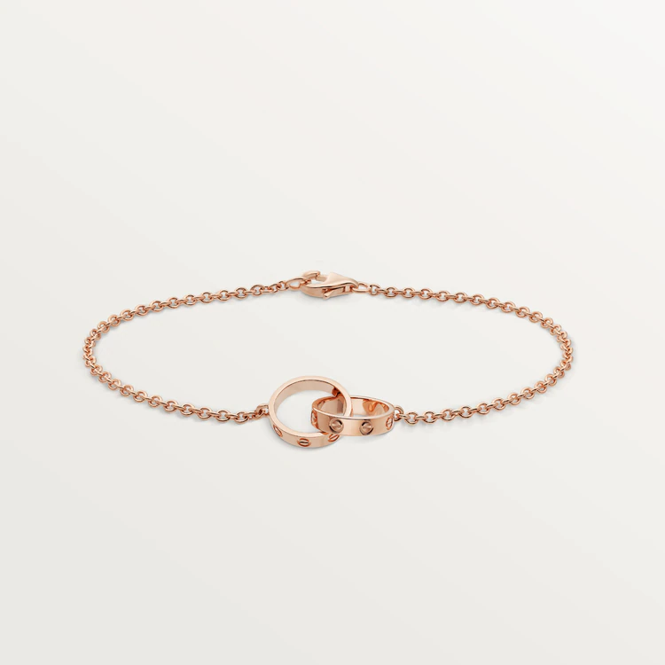 [AURORA]LOVE BRACELET DOUBLE RING