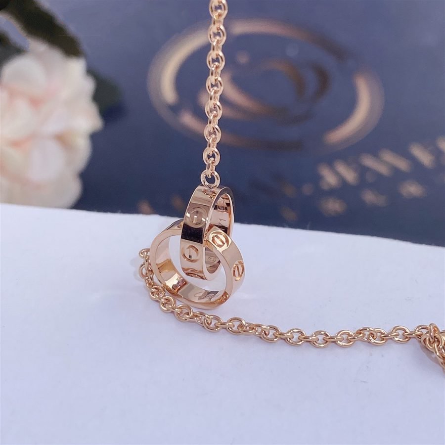 [AURORA]LOVE BRACELET DOUBLE RING