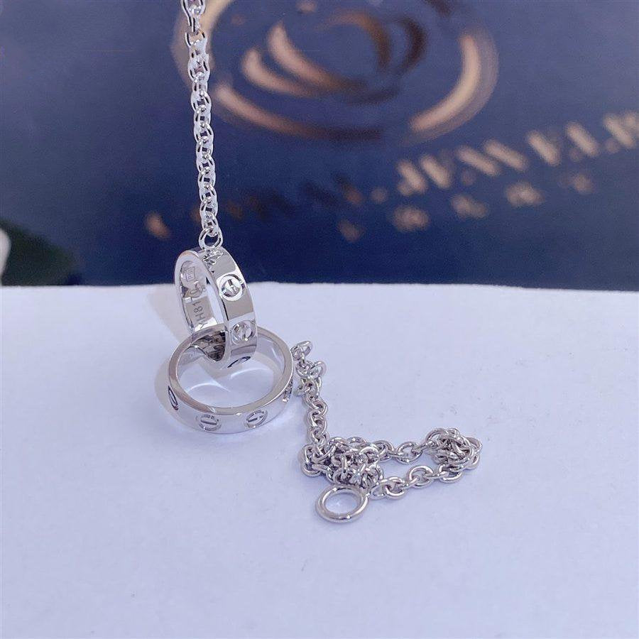 [AURORA]LOVE BRACELET DOUBLE RING