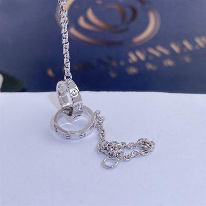 [AURORA]LOVE BRACELET DOUBLE RING