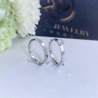 [AURORA]BEE LOVE RING SILVER 1 DIAMOND