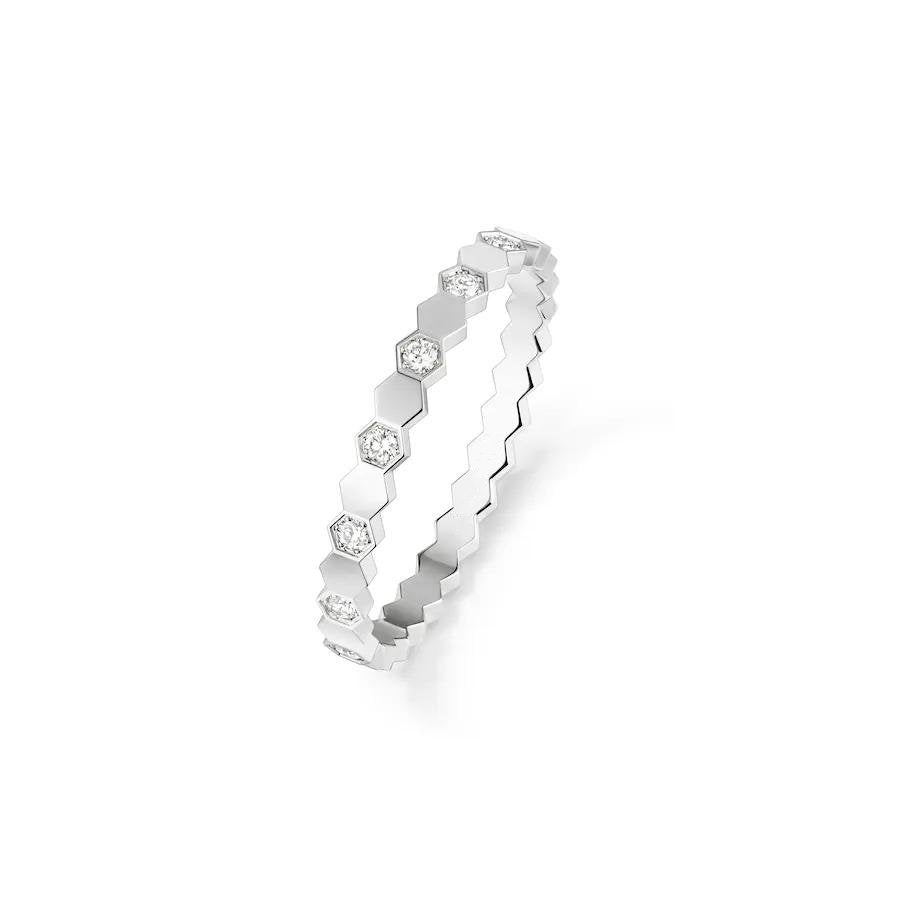 [AURORA] BIENENLIEBE RING SILBER DIAMANT